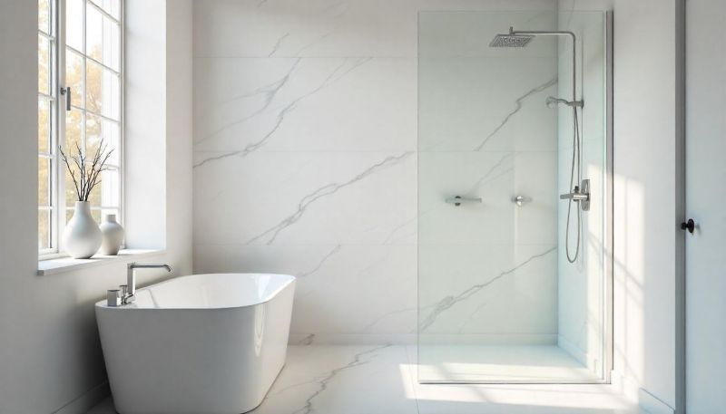 Modern Alcove Bathtub